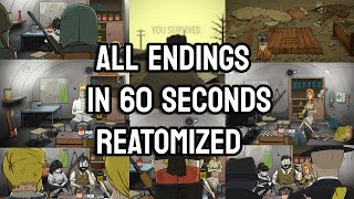 60 Seconds Reatomized All Endings [upl. by Namrac]