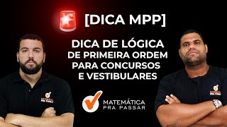 Quiz de LÓGICA DE PRIMEIRA ORDEM para Concursos e Vestibulares [upl. by Auburta]