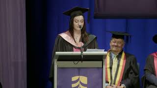 Valedictory Speech – Kathleen Gogerly [upl. by Lotsirhc932]