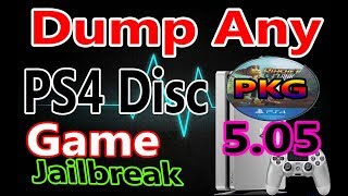 How to Backup And Install Any PS4 Games on 505 Jailbreak PS4 With PS4 Dumper [upl. by Orfinger]