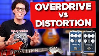 Do Overdrive Pedals and Distortion Pedals Really Do the Same Thing [upl. by Devonne]