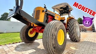 पहली बार ऐसा MONSTER TRACTOR देखा भाई 😈 Modified  Hindustan 60 [upl. by Suedama]