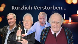 Traurige Nachrichten Diese 4 berühmten Prominenten sind verstorben [upl. by Winikka17]