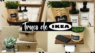 Increíbles y fáciles Truco de IKEA para un baño de lujo [upl. by Acnoib]