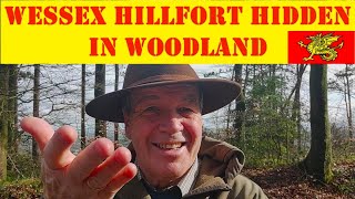 WESSEX HILLFORT HIDDEN IN WOODLAND history [upl. by Naitsirk]