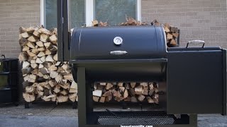 Lone Star Grillz 24quot x 36quot Offset Smoker Review [upl. by Keever]