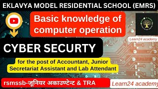 Cyber security Basic knowledge of computer operation emrs [upl. by Assiluy]