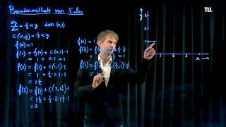 Eulers benaderingsmethode voor differentiaalvergelijkingen [upl. by Sara]