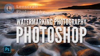 How to Wartermark and Batch Watermark Photos in Photoshop [upl. by Voletta]