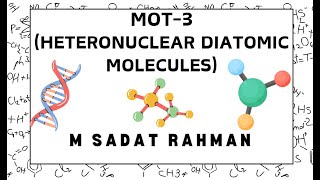 Molecular orbital theory for heteronuclear molecules part 3 [upl. by Arvin]