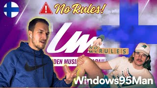 UMK24 🇫🇮 Windows95man  No Rules REACTION [upl. by Yelrac]