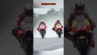 Marc Marquez vs Dovizioso motogp marcmarquez dovizioso ducati honda shorts [upl. by Kacey]