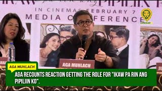 Aga Muhlach on being active for 2024 says hes inspired to work now [upl. by Salman]