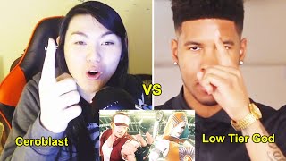 SFV  LTG Low Tier God Falke ragequits amp bans Ceroblast Ken  Super Salt Edition [upl. by Sergias490]