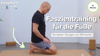 30 MIN FASZIENTRAINING FÜR DIE FÜßE  7 Übungen zum Mitmachen  Triggerdinger® [upl. by Haroun]