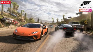 Forza Horizon 5 Live  Its been a while  Logitech G29 forza5 livestreaming [upl. by Wallinga905]