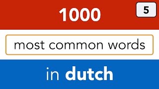 Dutch course  lesson 5 how to ask questions in Dutch interrogative words [upl. by Raynard147]