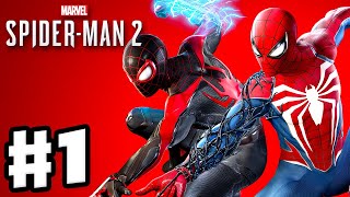 SpiderMan 2  Gameplay Walkthrough Part 1  Peter Parker and Miles Morales Fight Sandman [upl. by Slade]