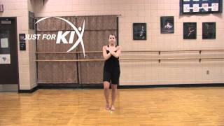 Basic Plyometrics  Jumps and Drills from Just For Kix [upl. by Iralav992]