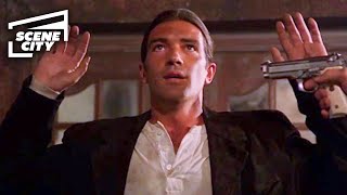 Desperado El Mariachi Bar Fight Scene ANTONIO BANDERAS SCENE [upl. by Ihsar]