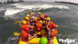 Rafting Jet boating Lachine Rapids Montreal 2017 [upl. by Garlanda436]