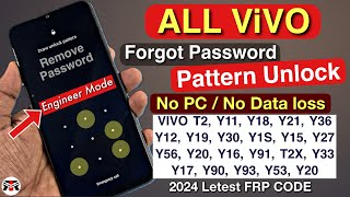 How To Vivo Y12 Y11 Y15 Y16 Y17 Y18 Y19 Ka Lock Kaise Tode By Hard ResetForgot Password 2024 [upl. by Wehhtam]