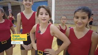 Las Escuelas Deportivas celebran la Navidad con exhibición de gimnasia rítmica y bailes modernos [upl. by Aidyl]