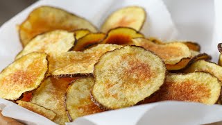 Easy Microwave Potato Chips [upl. by Aivad225]