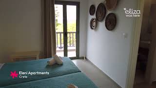 Walk through video  Eleni Apartments  Kreta [upl. by Gnilhsa]