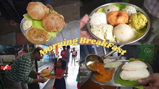 Early Morning BreakFast In Bangalore  Street Food Bangalore [upl. by Skees]