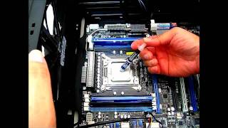 Noctua NHD14 SE2011 Heatsink  Installation [upl. by Adle]