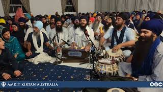 Bhai Brahmjot Singh Ji Australia  Shepparton Samagam 2023 Rainsabai [upl. by Yemac928]