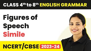 Figures of Speech  Simile  Figures of Speech in English Grammar  Class 4 to 8 English Grammar [upl. by Irtimd]