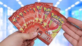 Opening 10 150 EACH Pokemon Pop Series 5 Booster Packs 2007 [upl. by Yrrek]