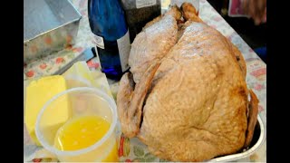 Pavo al Vino Blanco  The best thanksgiving Turkey Recipe [upl. by Atteoj]