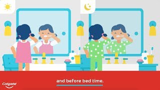 Learn How to Brush Your Childs Teeth with Colgate® [upl. by Ykceb]