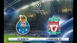 PES 2018  FC Porto vs Liverpool  UEFA Champions League  Gameplay PC [upl. by Aridni211]