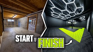 JAI CONSTRUIT LE GARAGE DE MES RÊVES  TIMELAPSE RÉNOVATION [upl. by Callie]