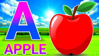 Phonics Song 2 with TWO Words in 3D  A For Airplane  ABC Alphabet Songs with Sounds for Children [upl. by Akienaj720]