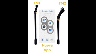 NEW TM1ampTM2 Gradiometro NUEVA APP TE4D gradiometer TM2 TM1 [upl. by Notlil729]