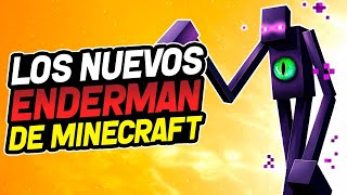 Los 4 NUEVOS ENDERMAN del Universo de Minecraft Lore características habilidades [upl. by Jezrdna]