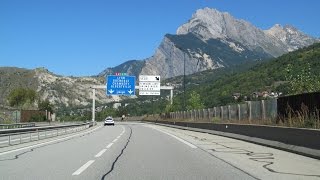 France A43 Modane  Chambéry French Alps [upl. by Nednerb]