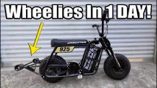 I Learned Wheelies in 10 minutes  EBOX Dragster [upl. by Odnalro735]