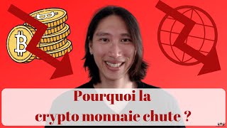 Crypto News  Pourquoi la crypto monnaie chute  Analyse des cryptos [upl. by Noyr105]