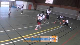 Detection basket USA  Cergy  match 2 basketball  Coach David Bonnel [upl. by Rehctelf]