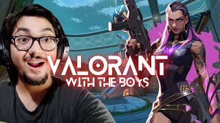 I PLAYED VALORANT AGAIN FATER A YEAR WITH THE BOYS [upl. by Miksen]