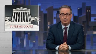 Supreme Court Ethics Last Week Tonight with John Oliver HBO [upl. by Barn]