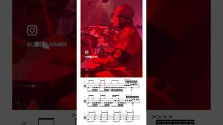 Eloy Casagrande Slipknot “Disasterpiece” Transcription 🤡  PDF at olliewoodsdrumscom [upl. by Hum]