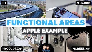 How do Functional Areas Work Together  Apple Example [upl. by Severen]