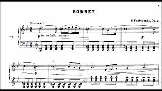 Semyon Panchenko  Sonnet op 2 n° 3 [upl. by Nerrad]